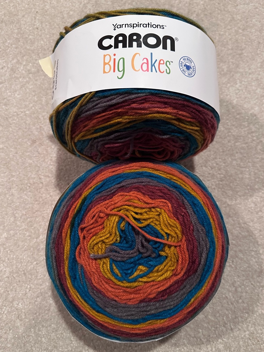 Caron Big Cakes Yarn - Toffee Brickle